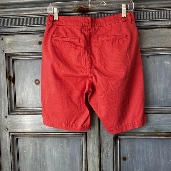 L.L.Bean Terracotta Chino Shorts Size 4 - Picture 5 of 5